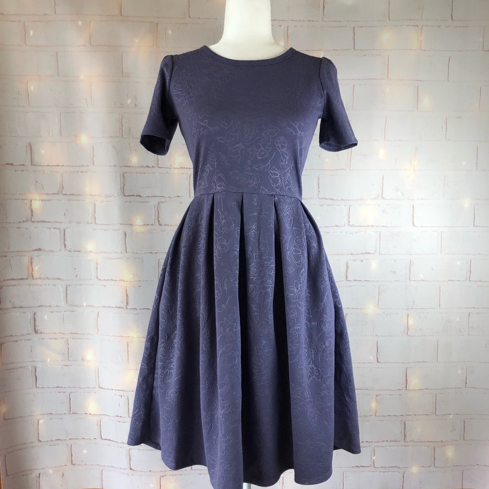 Lula Roe Pleated Dress